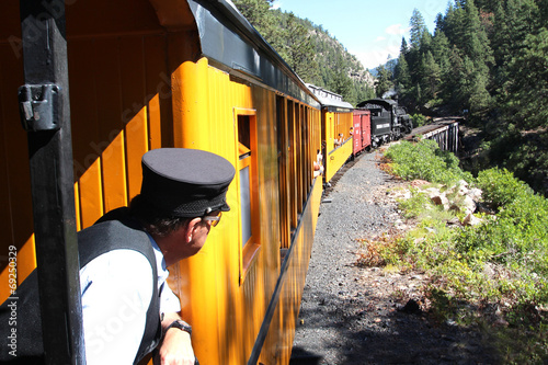 Vintage steam train / Durango (Colorado)