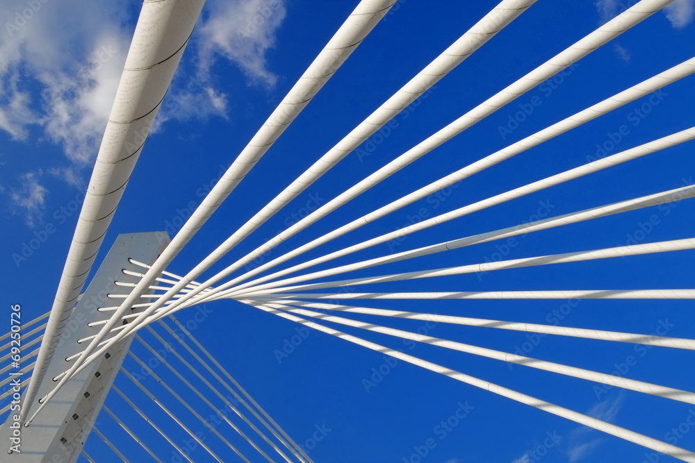 Abstract Detail Bridge In Podgorica, Montenegro Abstract Detail Bridge In Podgorica, Montenegro