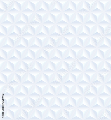 Abstract 3d geometric seamless pattern. Vector illustration