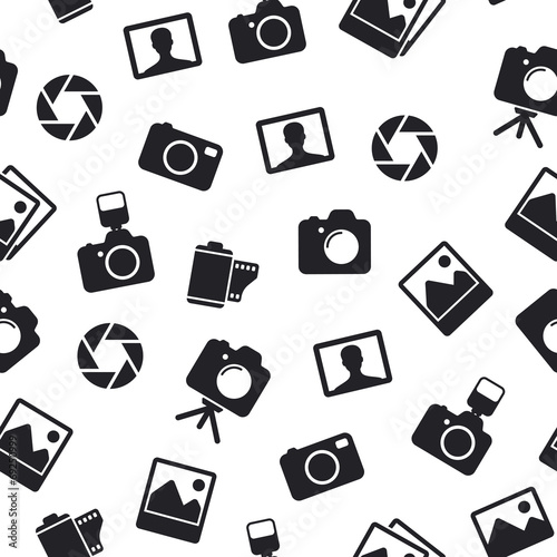Photo icons pattern
