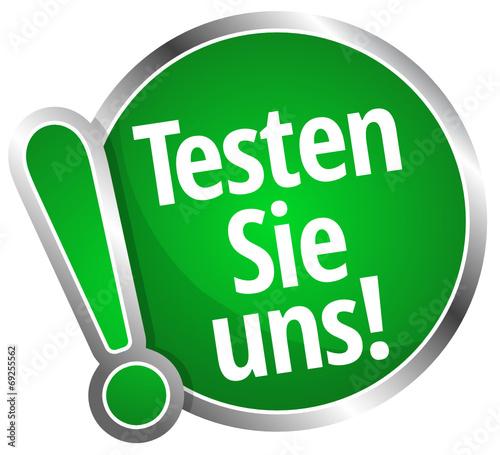 Testen Sie uns!