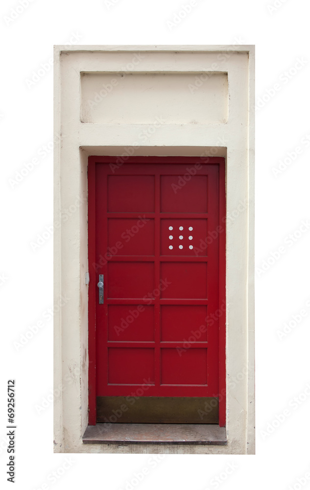 red door