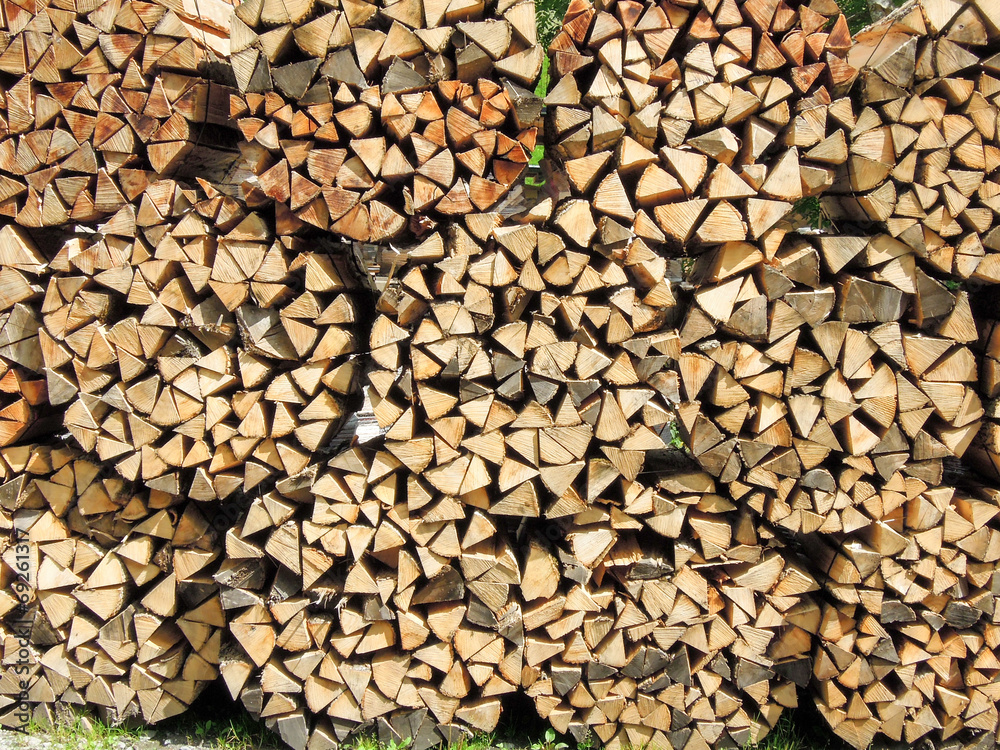 Multitude of wood pieces Multitude of wood pieces