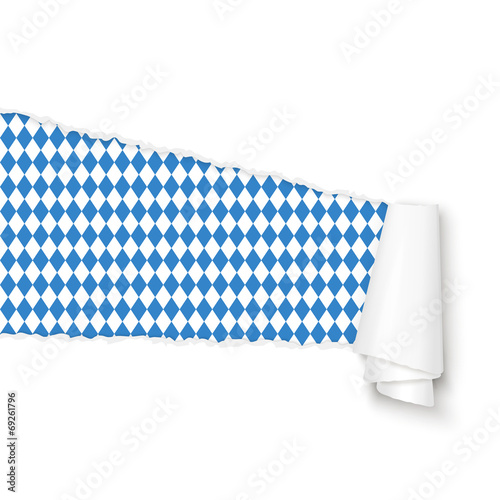 ripped open paper German Oktoberfest