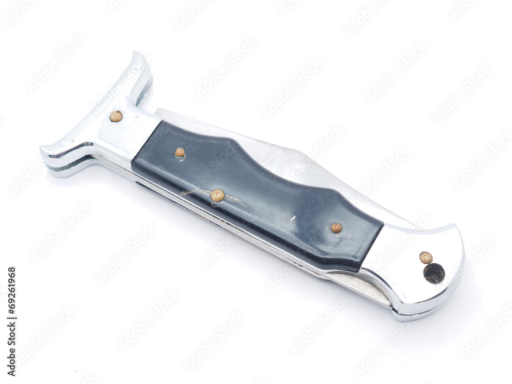 Obraz premium penknife isolated on white background