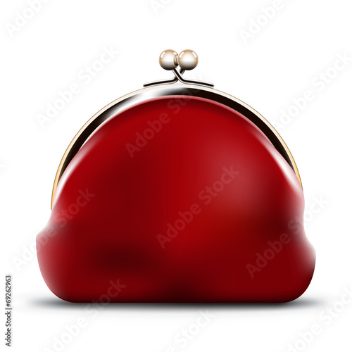 red purse