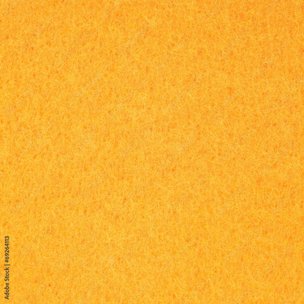 Yellow fabric felt texture and background seamless