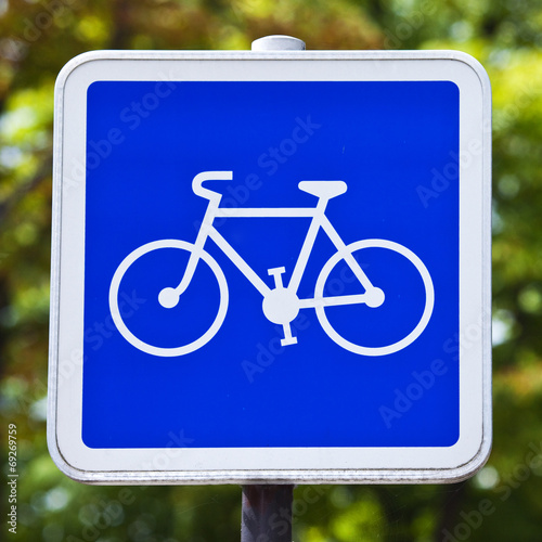 Cycling Allowed Sign