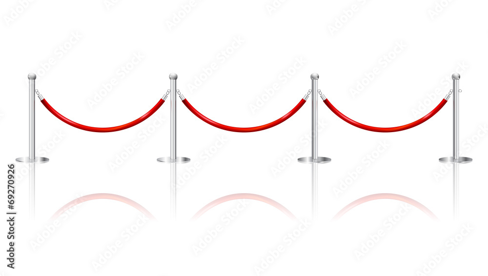 Obraz premium Barrier rope