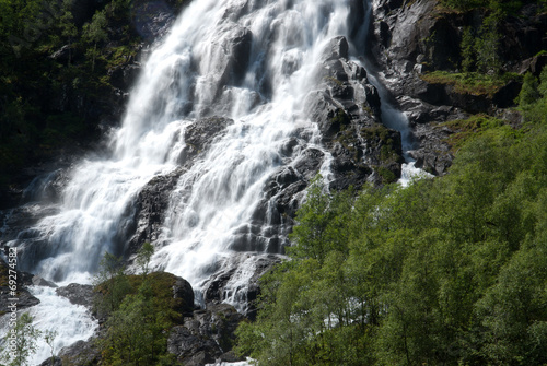 Wasserfall  Ryfylevegen 