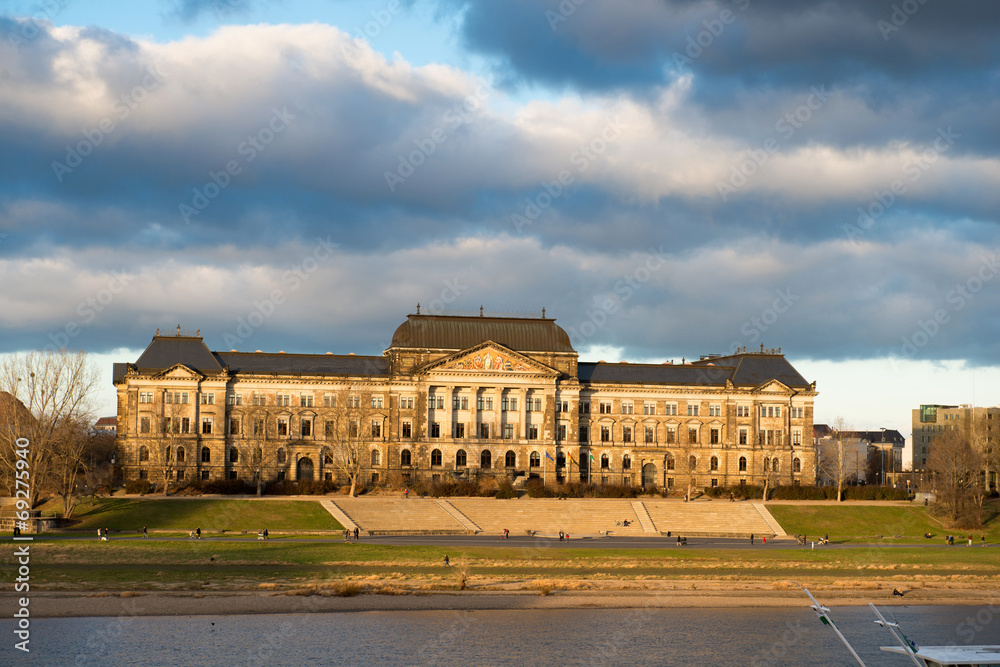 Ministry of Finance buildings in Dresden, Germany