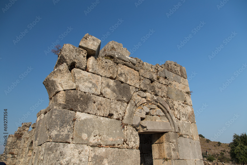 Kaunos ancient city