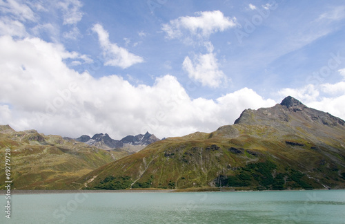 Silvretta-Stausee - Alpen photo