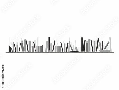 Books on the shelve