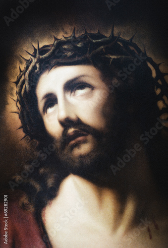 Jesus portrait reproduction photo