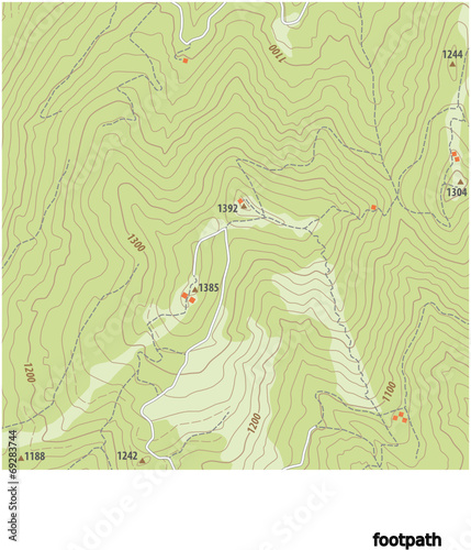 Topografische Karte