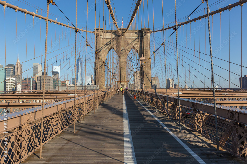 Fototapeta premium Brooklyn Bridge w Nowym Jorku