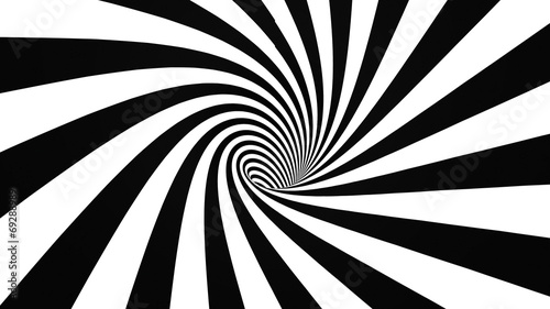 black and white spiral photo