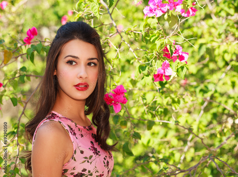 Fototapeta premium Beautiful young woman