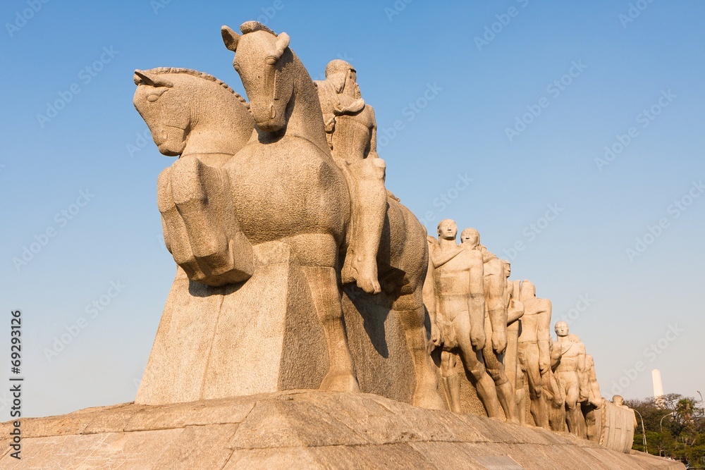 custom made wallpaper toronto digitalMonumento as Bandeiras, Sao Paulo - Brazil