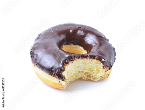 donut  on white background