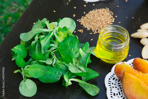Tableau sur toile Cornsalad