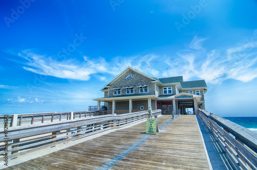 Jennette's Pier in Nags Head, North Carolina, USA.