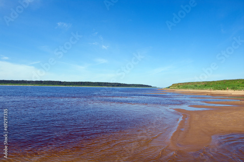 Pinyega estuary.