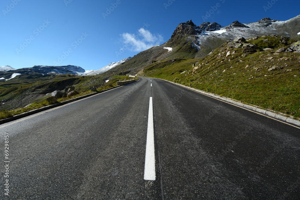 Naklejka premium großglockner hochalpenstraße