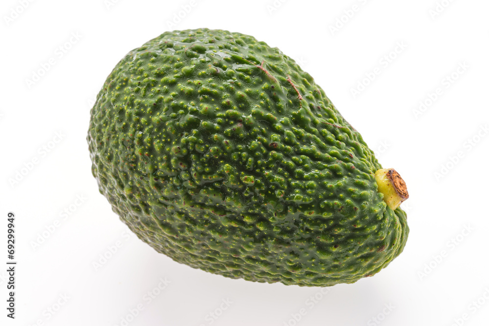 Avocado isolated on white Avocado isolated on white