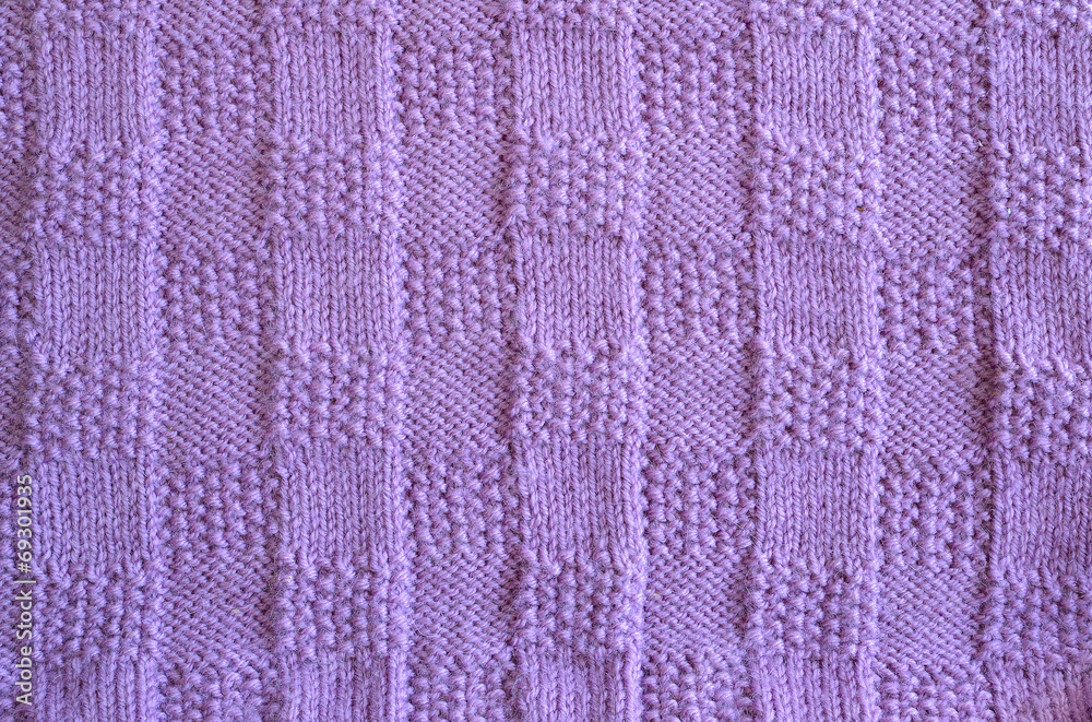 texture square vinous knitting pattern