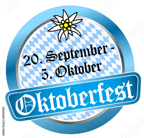 20. September - 5. Oktober Oktoberfest