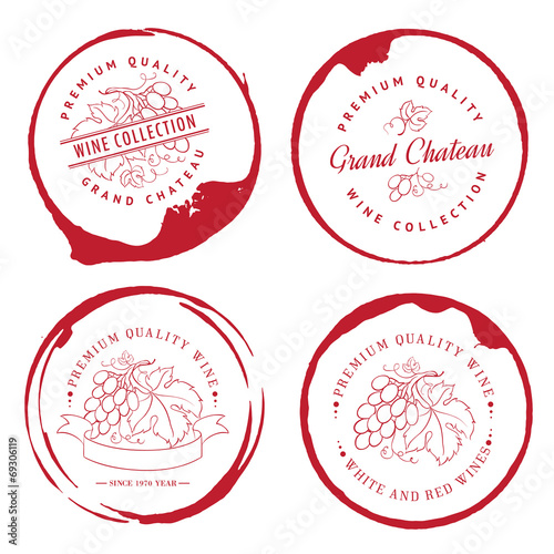 Design of logo for wine.