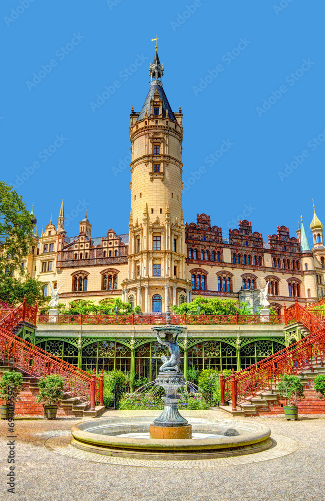 Obraz premium Schweriner Schloss.