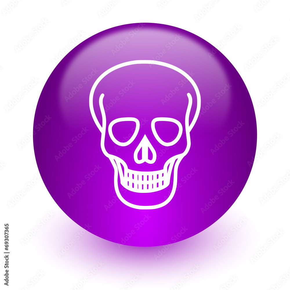 skull internet icon skull internet icon