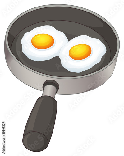 Fried eggs