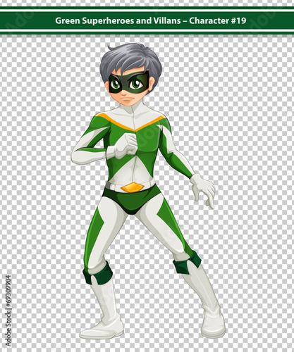 Green Superhero
