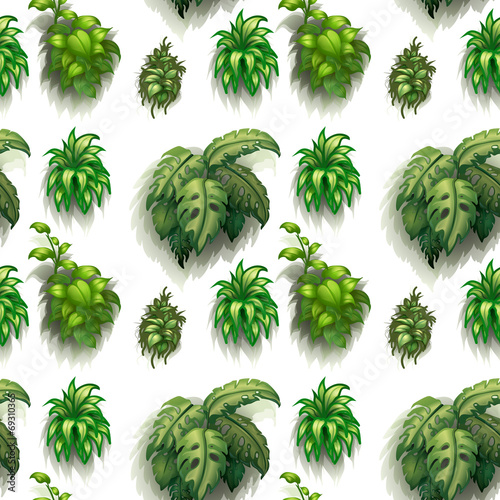 Seamless plants