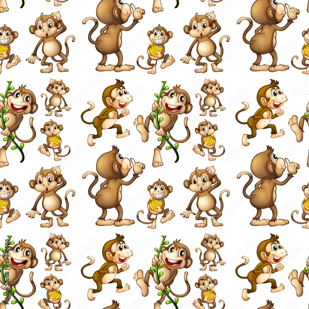 Seamless monkey Seamless monkey