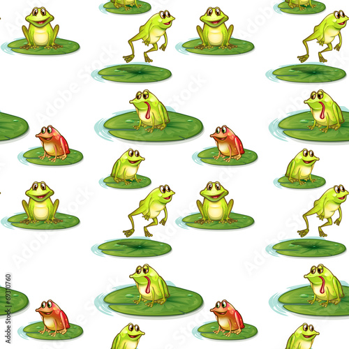 Seamless frogs
