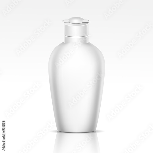 Vector Bottle for Shampoo Shower Gel Liquid Soap