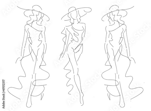 Sketch Fashion Poses