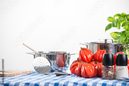 Tomato sauce preparation