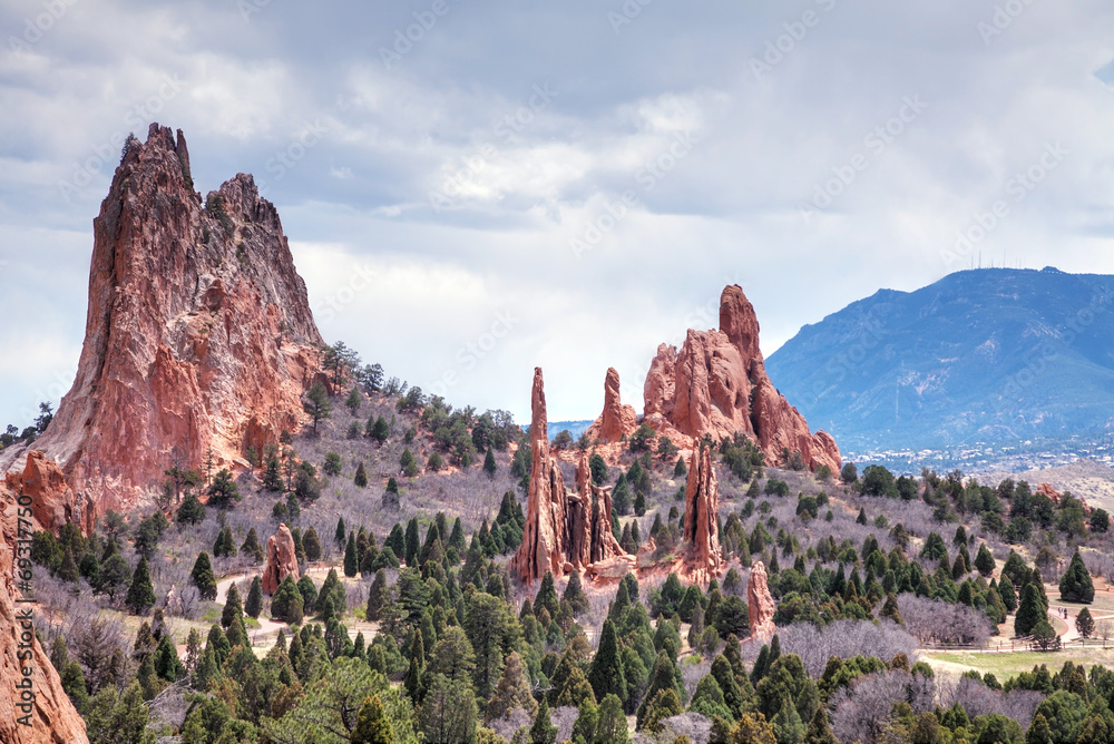 Garden of the Gods in Colorado Springs