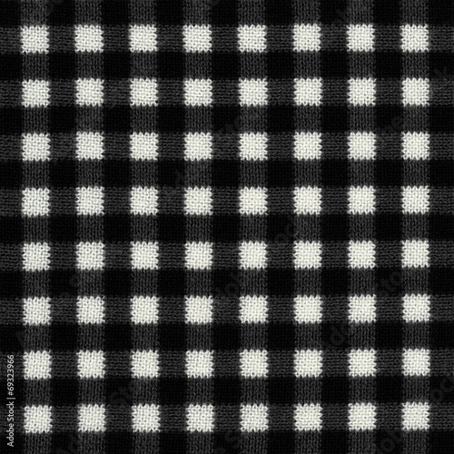 checked grey woven fabric texture