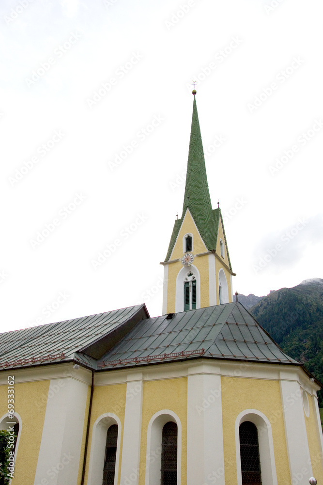 Pfarrkirche zum Hl. St. Nikolaus - Ischgl - Alpen