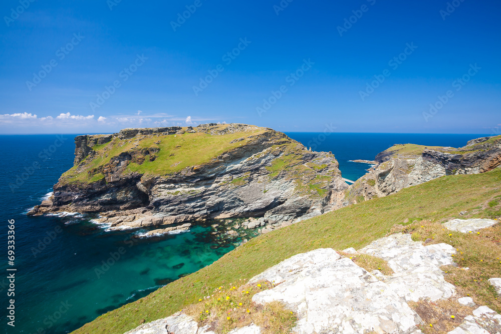 Tintagel Head Cornwall England