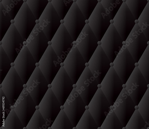 Black upholstery vector abstract background.