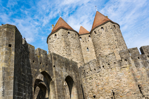 mittelalterliche Festung Carcassonne photo