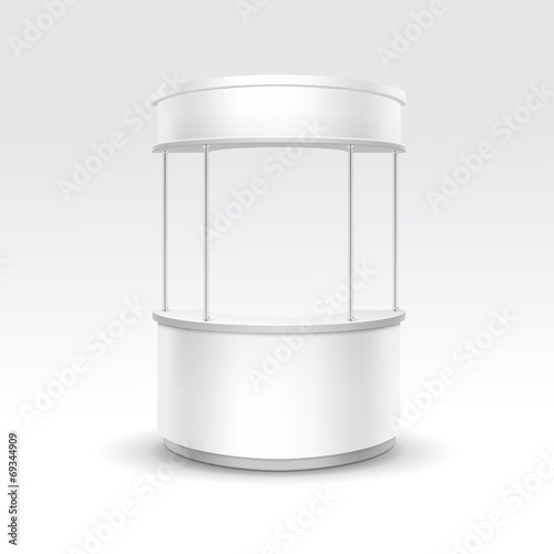 Vector Blank Exhibition Trade Stand